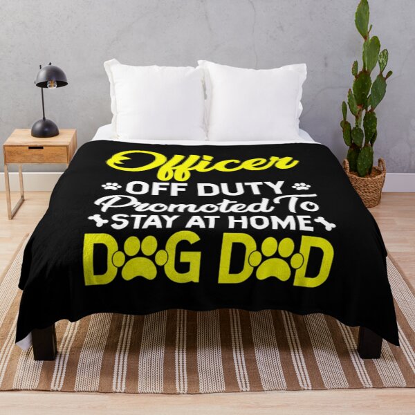 Item preview, Mens Officer Off Duty Promoted To Stay T-ShirtMENS OFFICER OFF DUTY PROMOTED TO STAY AT HOME DOG DAD RETIREMENT designed and sold by congphamshop.