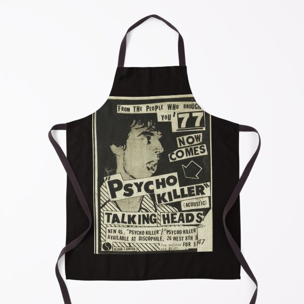 Item preview, Psycho Killer - Affiche de concert post-punk Talking Heads 1977 Poster designed and sold by BentleyGordon4.
