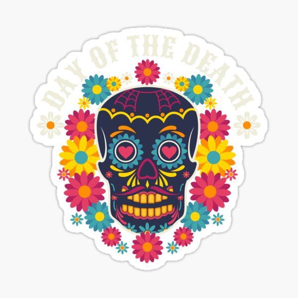 Item preview, mexican skull pink day of dead designed and sold by angelusdark.
