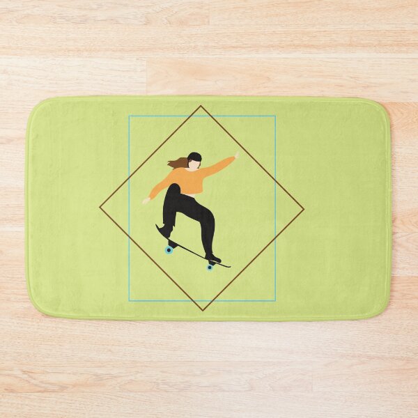 Item preview, Vintage Girl Skateboarding Design designed and sold by Red-ElYoubi.