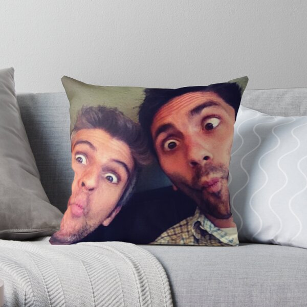 Nev n Max Throw Pillow