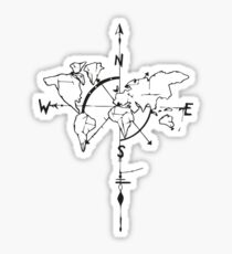 Compass Sticker