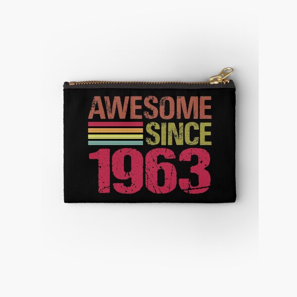 Item preview, Awesome Since 1963 Retro Vintage 58th Birthday Gift designed and sold by designbychow.