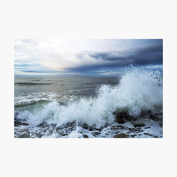 Stormy Ocean Waves Photographic Print