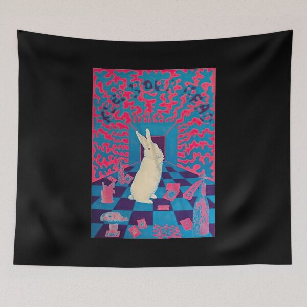 Item preview, Feed Your Head White Rabbit Alice In Wonderland designed and sold by shopANcaK.