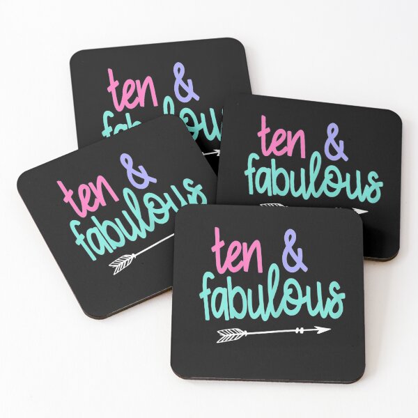Item preview, 10 and Fabulous 10th Birthday for Girl Party Ten designed and sold by KeeganshiAon.