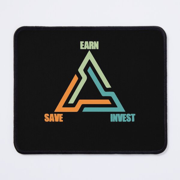 Item preview, Earn Save Invest Good Lifestyle designed and sold by Dressed For  Duty.