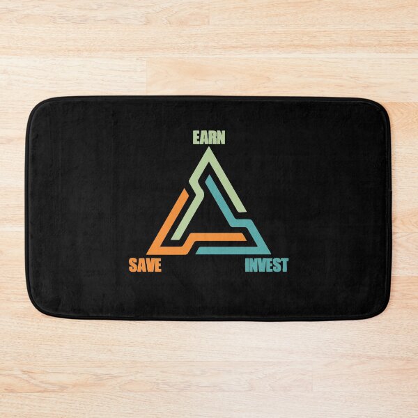 Item preview, Earn Save Invest Good Lifestyle designed and sold by Dressed For  Duty.