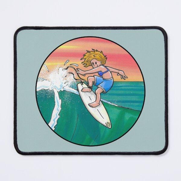 Item preview, Aerial Board Babe!  Circle designed and sold by ArtworkByLaurie.