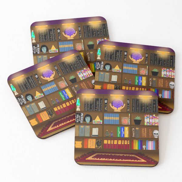 Item preview, A Witchy Library  designed and sold by sannerly.
