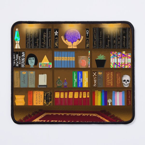 Item preview, A Witchy Library designed and sold by sannerly.