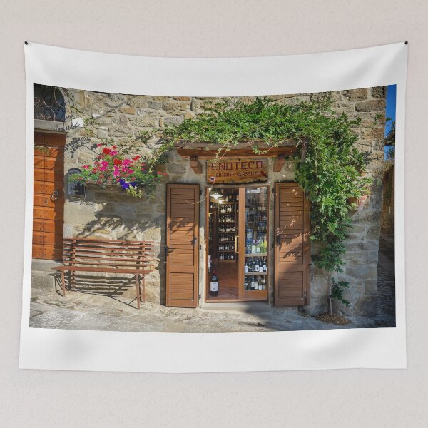Item preview, Tuscany Wine Shop designed and sold by SpikeFlutie.