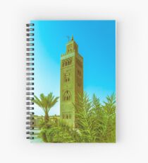 Koutoubia Mosque - Marrakech, Morocco Spiral Notebook