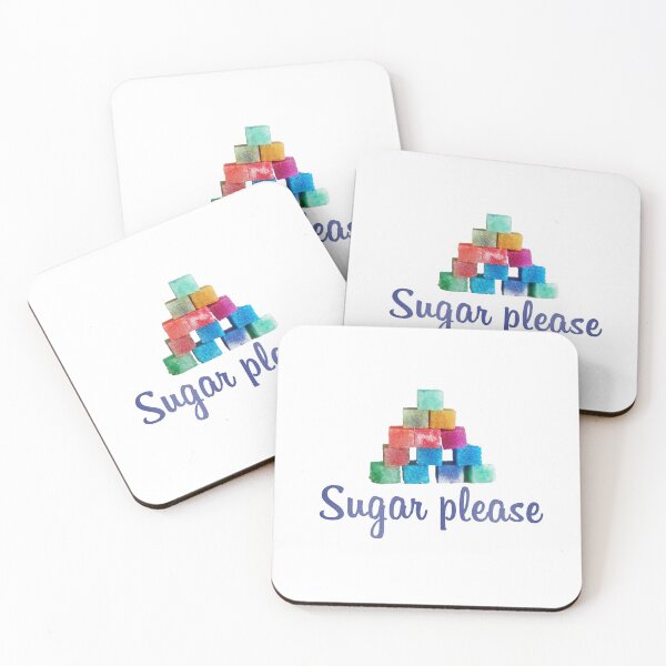 Item preview, Sugar Please! - For people who love more sugar with coffee or tea or just like to taste it in their mouth, MMMMmmm! designed and sold by sugartime.