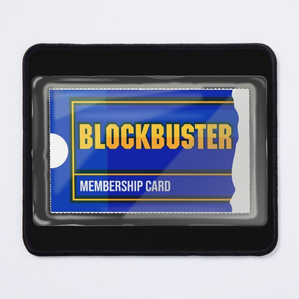 Item preview, Blockbuster Laminated Membership Card Art designed and sold by Lick-Design.