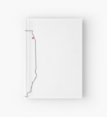 Chicago IL is right here Hardcover Journal