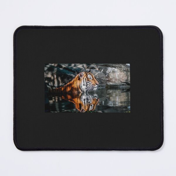 Item preview, Reflection of a King - Tiger at the Zoo in NY designed and sold by FashionHeree.