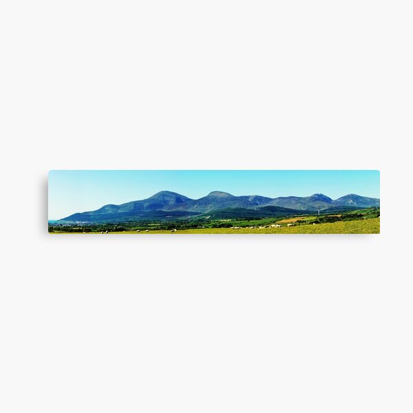 Mournes Panorama Canvas Print