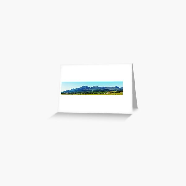 Mournes Panorama Greeting Card