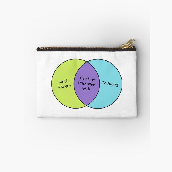 Item preview, Can't be reasoned with - Venn diagram designed and sold by The Agreeable Raven.