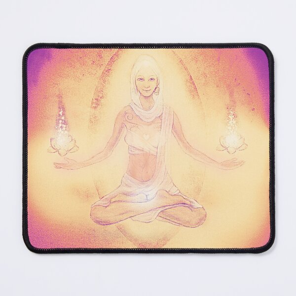 Buddha female Mouse Pad