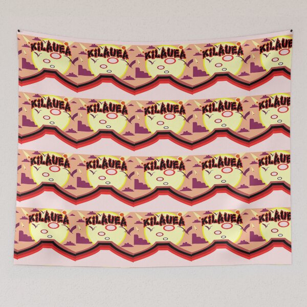 Item preview, Kilauea Volcano Erupts designed and sold by Zouhairm.