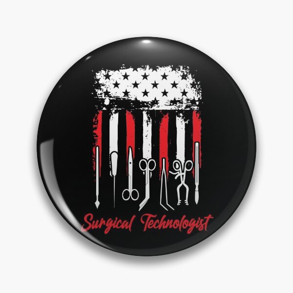 Item preview, Surgical Technologist American Flag Surgery Tech designed and sold by Dressed For  Duty.