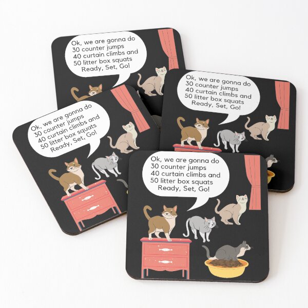 Item preview, Cats at play while the House is empty! designed and sold by CheryleaDesigns.