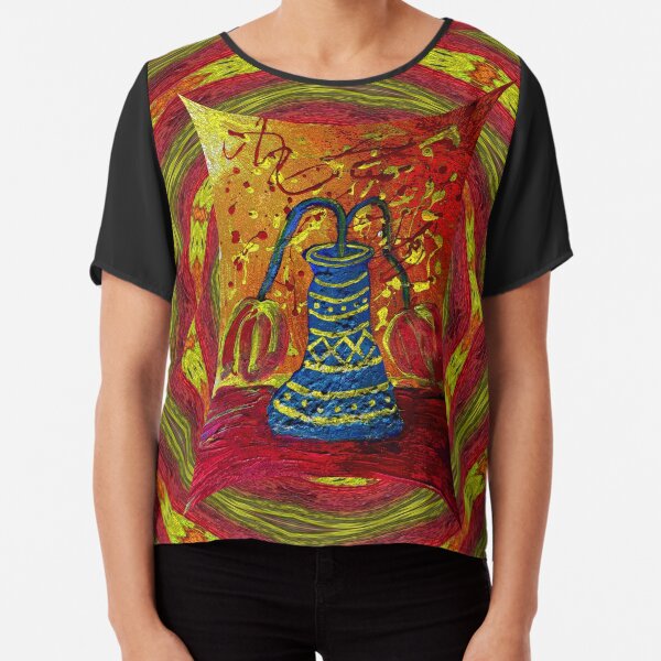 Tulips Chiffon Top