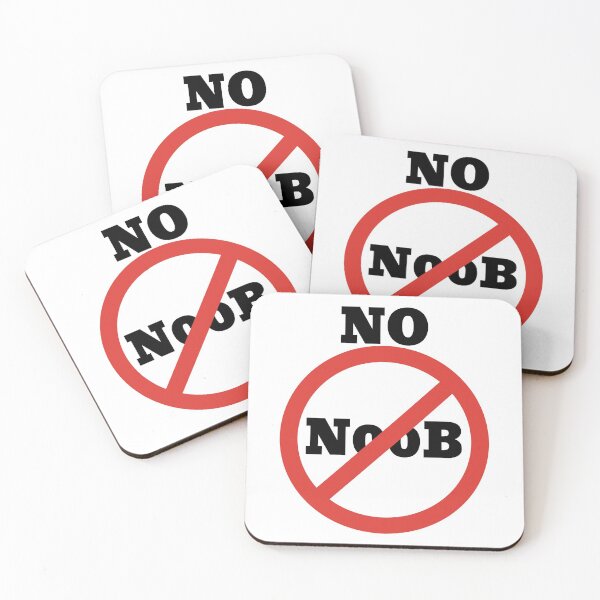 Item preview, No NOOB - Sarcastic gamer life design designed and sold by Witfulwisdom.
