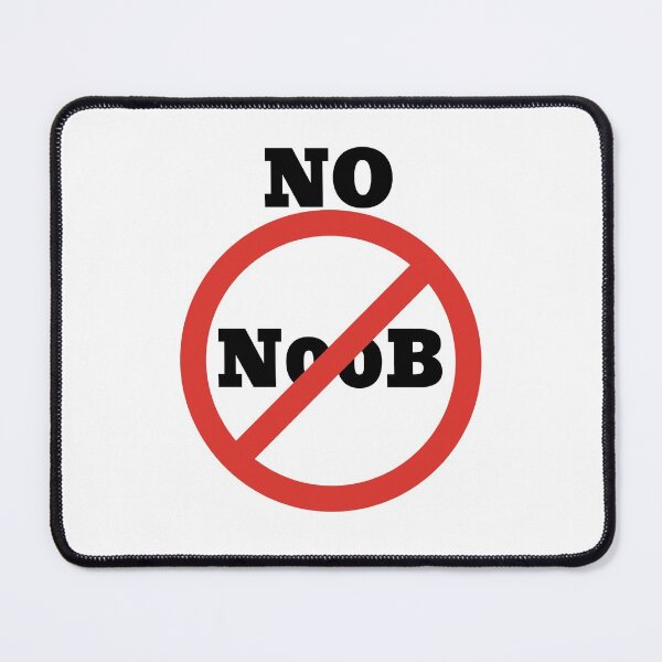 Item preview, No NOOB - Sarcastic gamer life design designed and sold by Witfulwisdom.