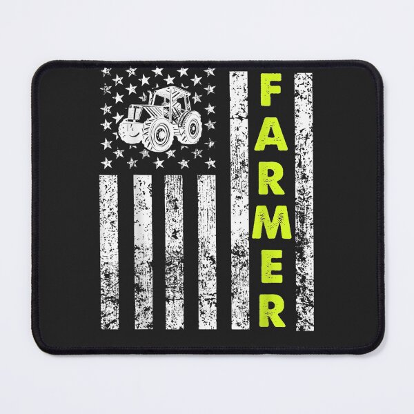 Item preview, Flag With Tractor Patriotic Farmer designed and sold by maicud.
