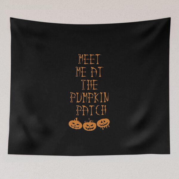 Item preview, Meet Me at The Pumpkin Patch - Pumpkins Print Cute Graphic Fall Tee Tops designed and sold by SdForce.