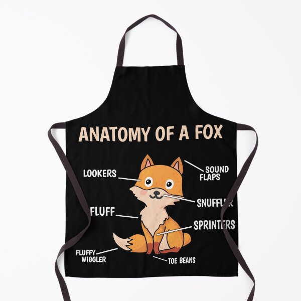 Item preview, Anatomy Of A Cute Fox designed and sold by Vladan Seva.