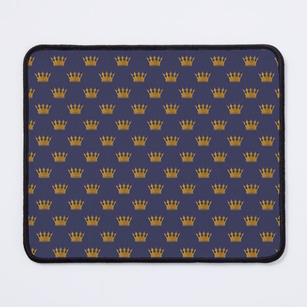 Item preview, Mini Gold Crowns on Royal Blue designed and sold by podartist.