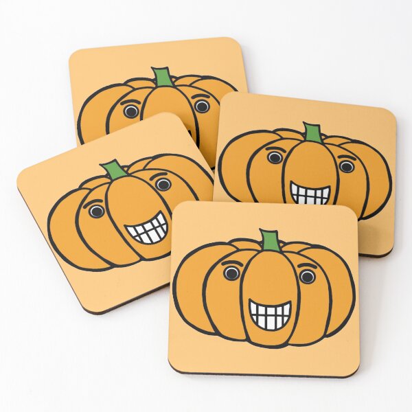 Item preview, Happy Smiley Orange Pumpkin , Spooky Halloween Season  designed and sold by Barolina.