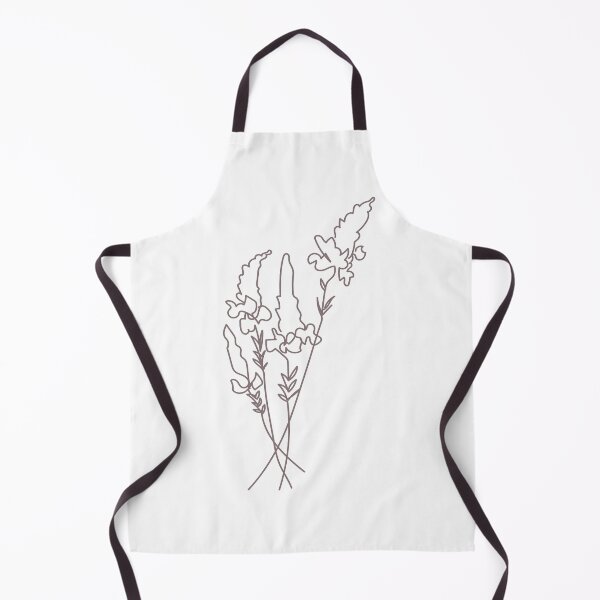 Item preview, Vervain Flower Line Art designed and sold by ELoganDesigns.