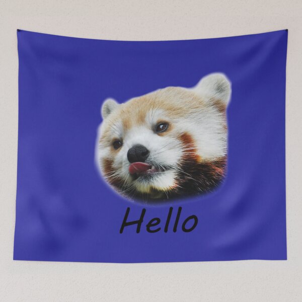 Item preview, Tongue Out Red Panda   designed and sold by FashionHeree.
