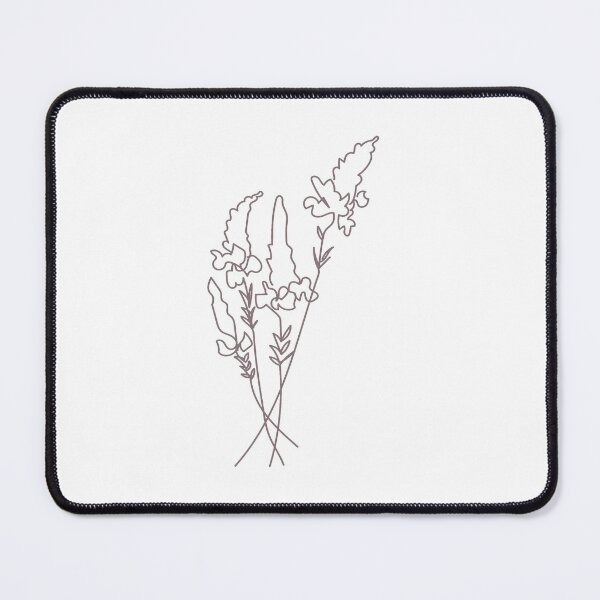 Item preview, Vervain Flower Line Art designed and sold by ELoganDesigns.