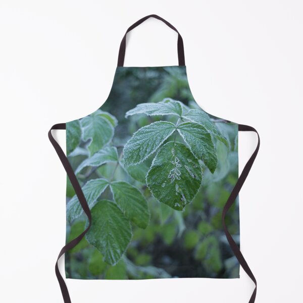 Item preview, Nature, leaves, frost, green, photography, BebiCervin designed and sold by BebiCervin.