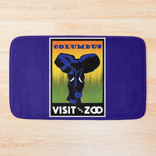 Item preview, Vintage Elephant Visit The Zoo Columbus   designed and sold by FashionHeree.