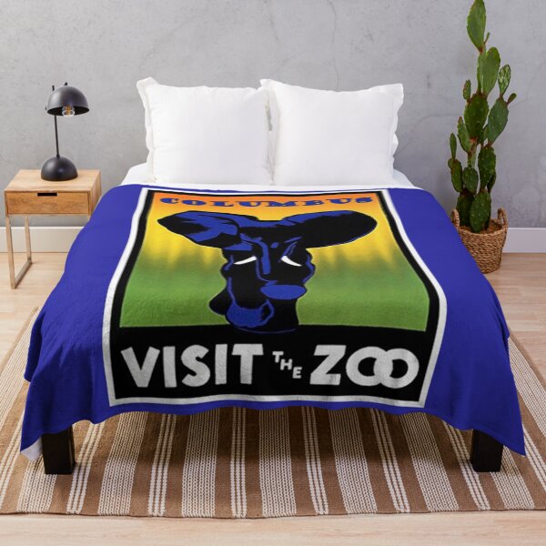 Item preview, Vintage Elephant Visit The Zoo Columbus designed and sold by FashionHeree.