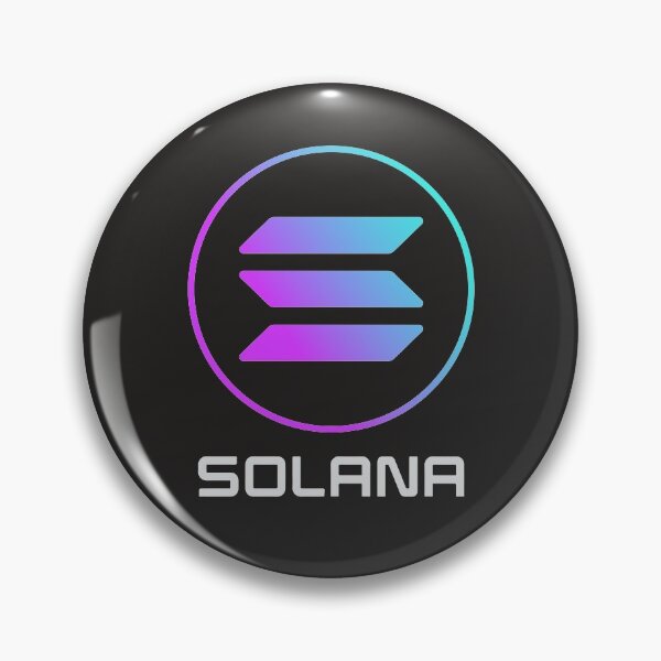 Item preview, SOLANA Crypto SOL Coin dark theme  designed and sold by Freewind-Studio.