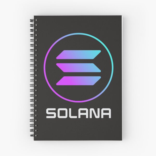 Item preview, SOLANA Crypto SOL Coin dark theme  designed and sold by Freewind-Studio.