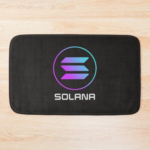 Item preview, SOLANA Crypto SOL Coin dark theme  designed and sold by Freewind-Studio.