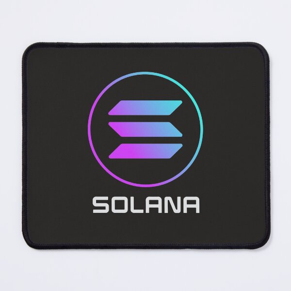 Item preview, SOLANA Crypto SOL Coin dark theme  designed and sold by Freewind-Studio.