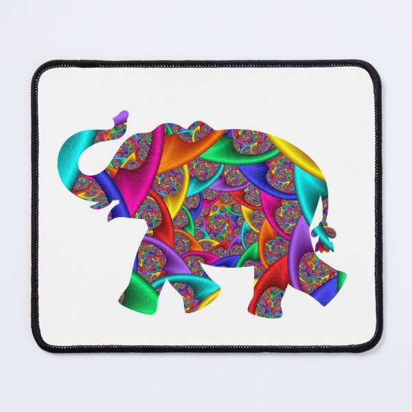 Item preview, Beautiful multi color elephant designed and sold by Fashion-vintage.