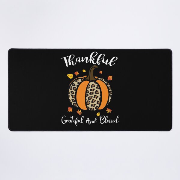 Item preview, Thankful Grateful Blessed leopard designed and sold by ELAB27.