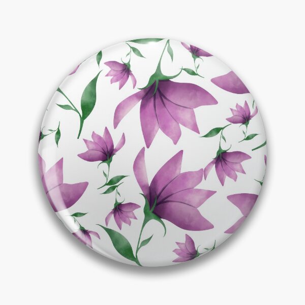 Item preview, Purple Flowers Pattern designed and sold by Nesro34.