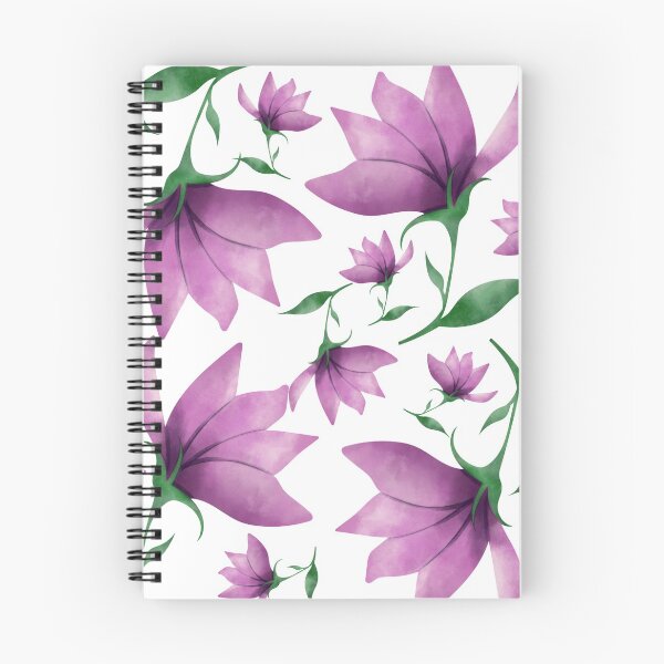 Item preview, Purple Flowers Pattern designed and sold by Nesro34.
